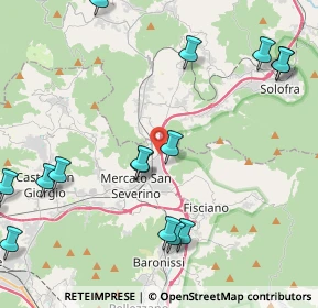 Mappa Via Santa Maria, 84084 Fisciano SA, Italia (5.9225)