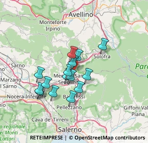 Mappa Via Santa Maria, 84084 Fisciano SA, Italia (5.71733)