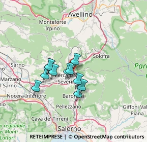 Mappa Via Santa Maria, 84084 Fisciano SA, Italia (5.25636)