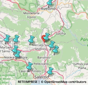 Mappa Via Santa Maria, 84084 Fisciano SA, Italia (9.66455)