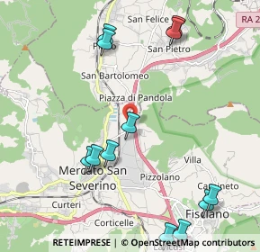 Mappa Via Santa Maria, 84084 Fisciano SA, Italia (2.73333)