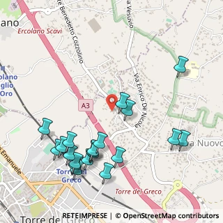 Mappa Via Benedetto Croce, 80059 Torre del Greco NA, Italia (0.6445)