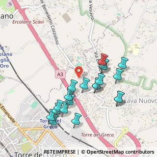 Mappa Via Benedetto Croce, 80059 Torre del Greco NA, Italia (0.516)