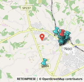 Mappa Via Zona B, 70015 Noci BA, Italia (0.983)