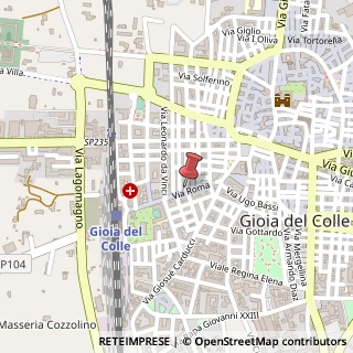 Mappa Via Roma, 26, 70023 Gioia del Colle, Bari (Puglia)