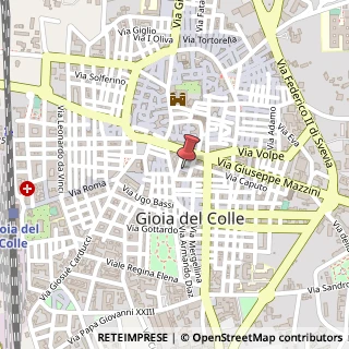 Mappa Via Guglielmo Marconi, 1, 70023 Gioia del Colle, Bari (Puglia)