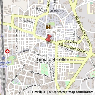 Mappa Via Orsini, 15, 70023 Gioia del Colle, Bari (Puglia)