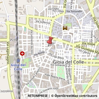 Mappa Piazza Umberto I, 18, 70023 Gioia del Colle, Bari (Puglia)