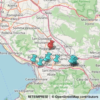 Mappa Poggiomarino, 80040 Poggiomarino NA, Italia (7.57818)