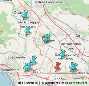 Mappa Piazza de Marinis, 80040 Poggiomarino NA, Italia (4.83818)