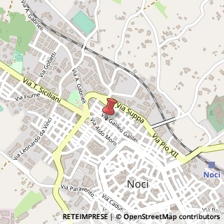 Mappa Via Vittorio Veneto,  22, 70015 Noci, Bari (Puglia)