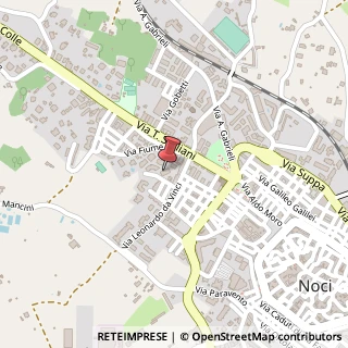 Mappa Via Ettore Fieramosca, 32, 70015 Noci, Bari (Puglia)