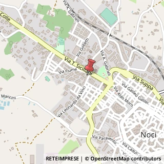 Mappa Via Leonardo da Vinci, 6, 70015 Noci, Bari (Puglia)