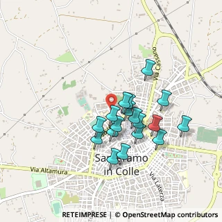 Mappa Via Giuseppe Capozzi, 70029 Santeramo In Colle BA, Italia (0.39833)