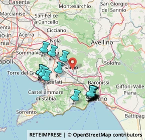 Mappa Via Fraina, 84087 Sarno SA, Italia (15.0975)