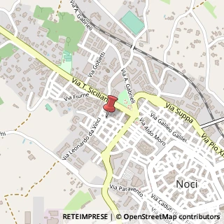 Mappa Via Alessandro Volta, 17, 70015 Noci, Bari (Puglia)
