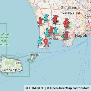 Mappa Via Guardascione, 80070 Bacoli NA, Italia (7.47462)