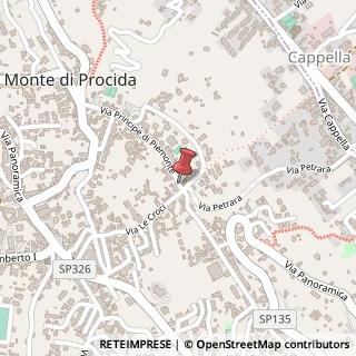 Mappa Via Principe di Piemonte, 57, 80070 Monte di Procida NA, Italia, 80070 Procida, Napoli (Campania)