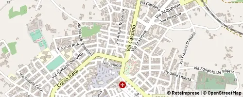 Mappa Santeramo in Colle