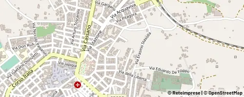 Mappa Santeramo in Colle