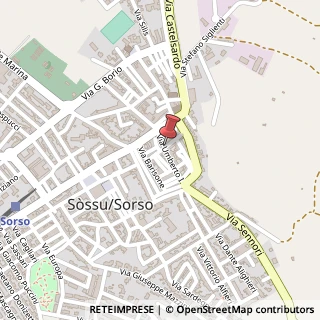 Mappa Via Umberto I,  20, 07037 Sorso, Sassari (Sardegna)