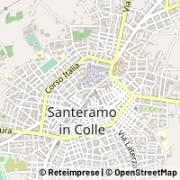 Térkép Santeramo in Colle