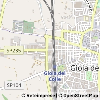 Mapa Gioia del Colle