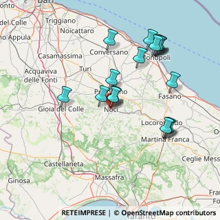 Mappa , 70015 Noci BA, Italia (15.99778)