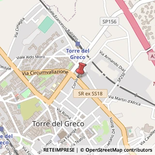 Mappa Via Circonvallazione, 64, 80059 Torre del Greco, Napoli (Campania)
