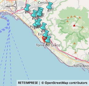 Mappa Viale del Commercio, 80059 Torre del Greco NA, Italia (3.79727)
