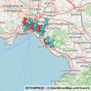 Mappa Viale del Commercio, 80059 Torre del Greco NA, Italia (7.07667)