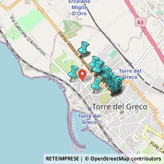 Mappa Via del Corallo, 80059 Torre del Greco NA, Italia (0.3435)