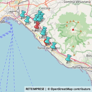 Mappa Via del Corallo, 80059 Torre del Greco NA, Italia (4.02667)