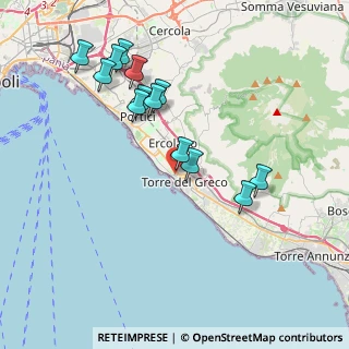 Mappa Via dei Naviganti, 80059 Torre del Greco NA, Italia (4.12385)