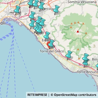 Mappa Napoli, 80059 Torre del Greco NA, Italia (5.9185)