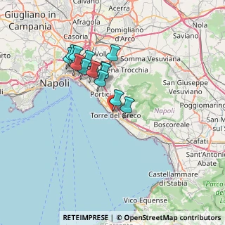 Mappa Via del Corallo, 80059 Torre del Greco NA, Italia (6.50308)