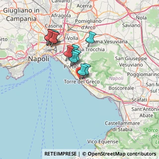 Mappa Via dei Naviganti, 80059 Torre del Greco NA, Italia (6.60071)