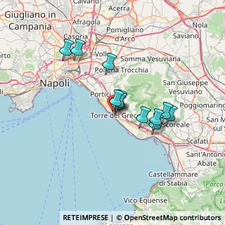 Mappa Via dei Naviganti, 80059 Torre del Greco NA, Italia (5.64167)