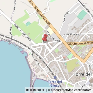 Mappa Via del corallo 7, 80059 Torre del Greco, Napoli (Campania)