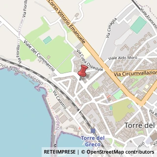 Mappa Via del Corallo, 9, 80059 Torre del Greco, Napoli (Campania)