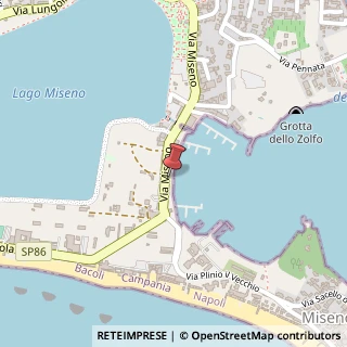 Mappa Via Miseno, 143, 80070 Bacoli, Napoli (Campania)