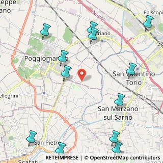 Mappa Via Longola SN, 80040 Poggiomarino NA, Italia (3.20417)