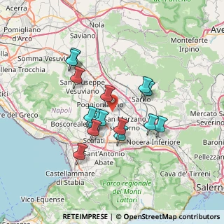 Mappa Via Longola SN, 80040 Poggiomarino NA, Italia (6.29625)