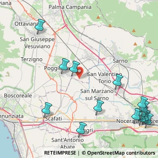 Mappa Via Longola SN, 80040 Poggiomarino NA, Italia (6.70071)