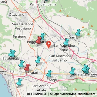 Mappa Via Longola SN, 80040 Poggiomarino NA, Italia (6.224)