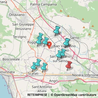 Mappa Via Longola SN, 80040 Poggiomarino NA, Italia (3.27385)