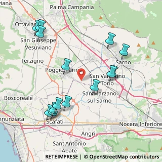 Mappa Via Longola SN, 80040 Poggiomarino NA, Italia (4.83571)