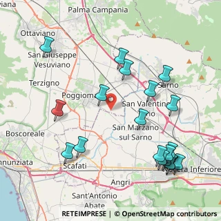 Mappa Via Longola SN, 80040 Poggiomarino NA, Italia (5.26053)