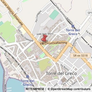 Mappa Via Circonvallazione, 9, 80059 Torre del Greco, Napoli (Campania)