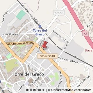 Mappa Via Circonvallazione, 76, 80059 Torre del Greco, Napoli (Campania)